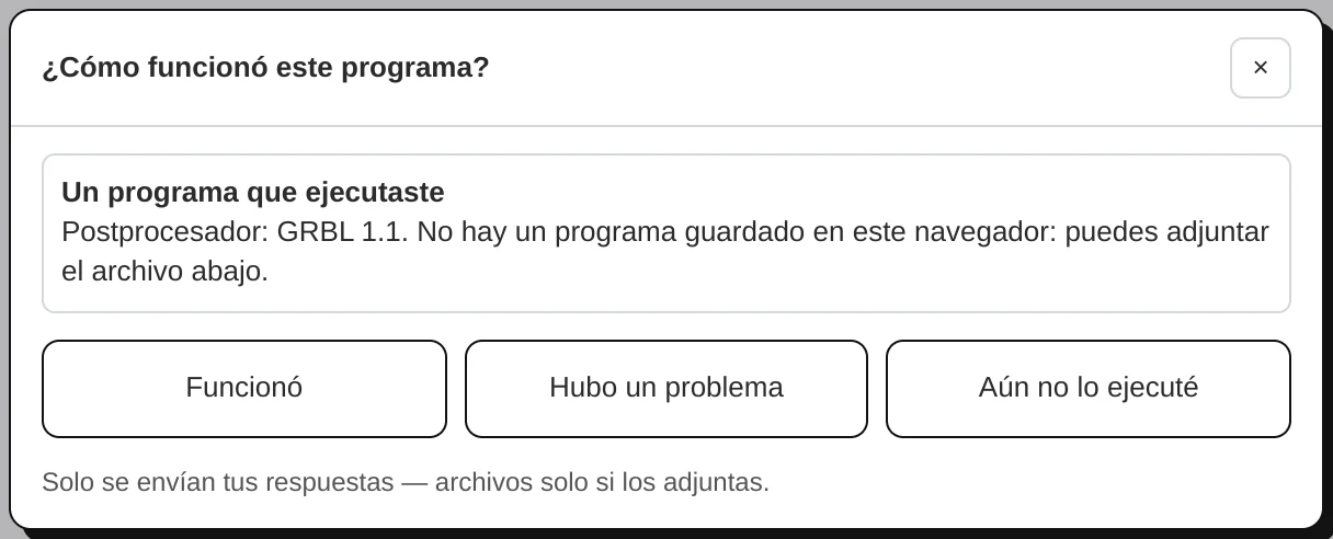 ¿Cómo funcionó este programa? Funcionó, hubo un problema, aún no lo ejecuté.