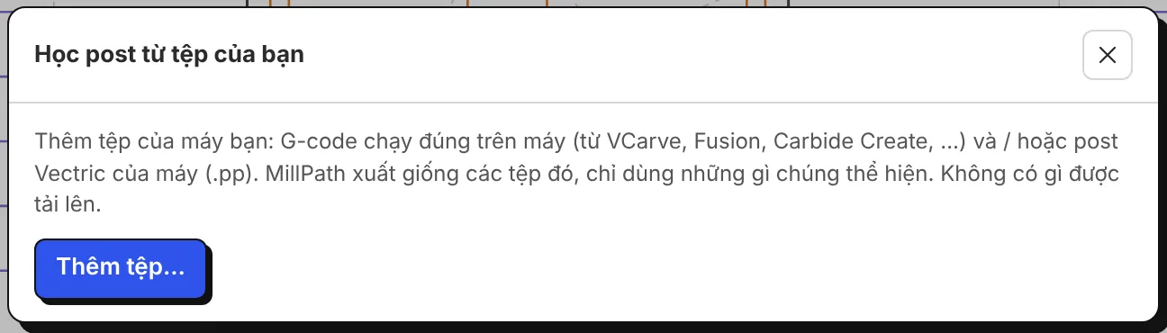 Học post từ tệp của bạn: thêm các file đang chạy tốt trên máy của bạn.